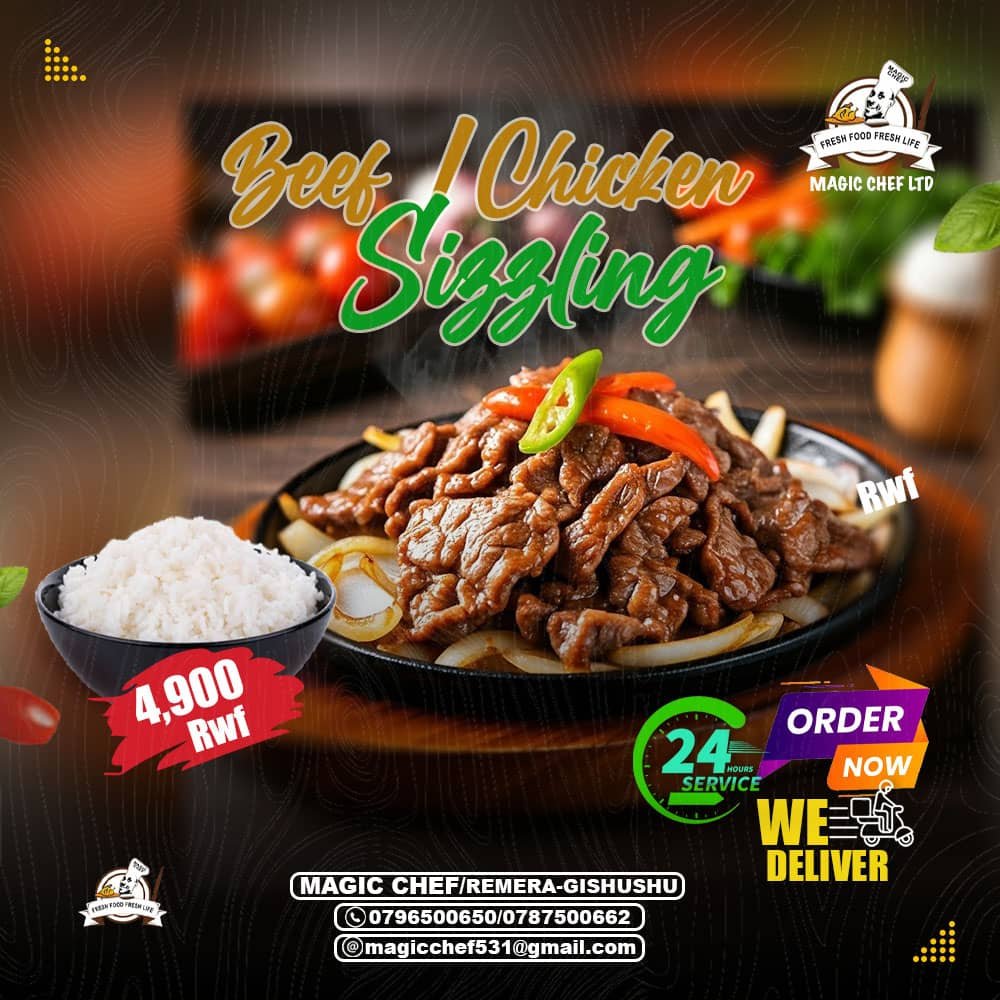 Beef / Chicken Sizzling 